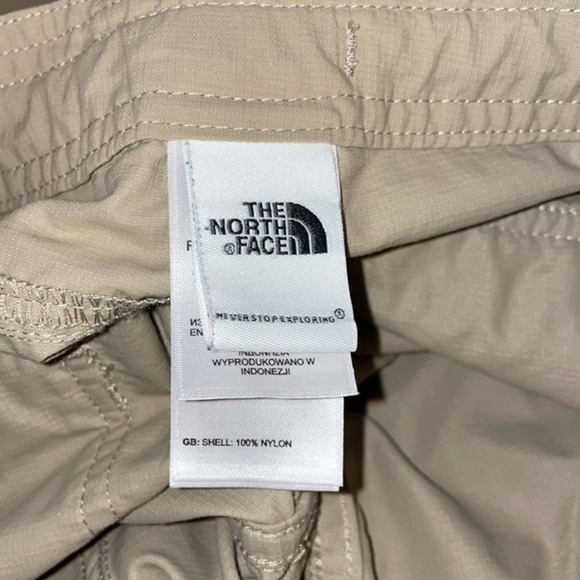 North Face Horizon II Convertible Zip Off Outdoor Athletic Nylon Pants Shorts - Picture 14 of 16